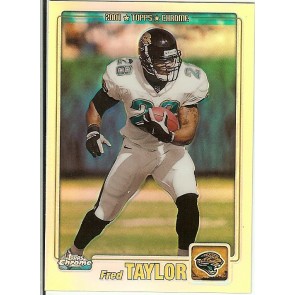 2001 Topps Chrome Fred Taylor Refractor 920/999