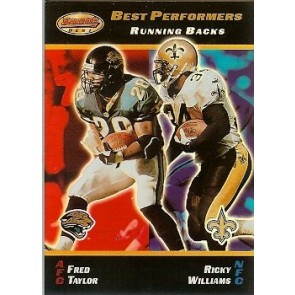 2000 Bowman's Best Fred Taylor Ricky Williams Best Performers 