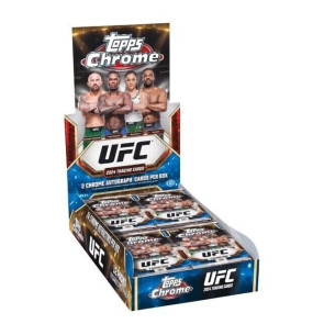 2024 Topps Chrome UFC Hobby Box Factory Sealed  2 Auto per Box
