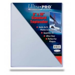Ultra Pro 8x10 Top Loaders 25 Count Pack