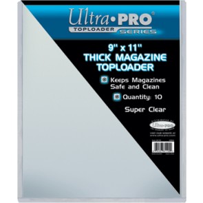 Ultra Pro 9x11 Top Loaders 10 Count Pack 7 mm Thick