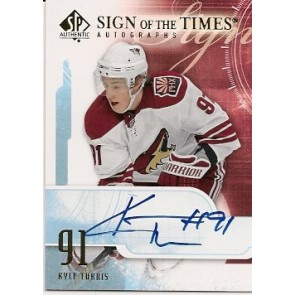 2008-09 Upper Deck SP Authentic Kyle Turris Sign of the Times Autograph