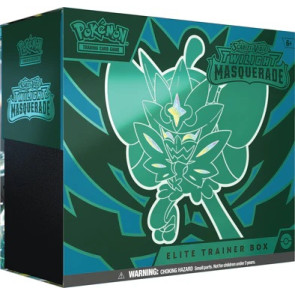 Pokemon - Scarlet and Violet - Twilight Masquerade - Elite Trainer Box Factory Sealed