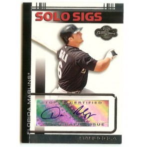 2007 Topps Co-Signers Dan Uggla Solo Sigs Autograph