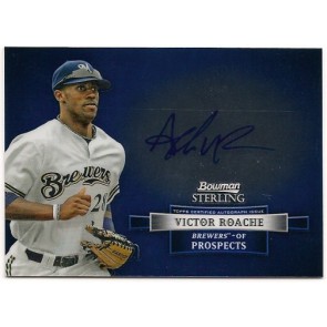 2012 Bowman Sterling Victor Roache Prospect Autograph