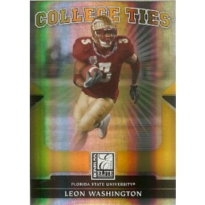 2006 Donruss Elite Leon Washington College Ties 377/500