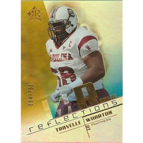 2004 Upper Deck Reflections Travelle Wharton Rookie 684/750