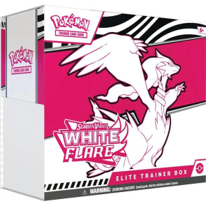 White Flare Elite Trainer Box Pokemon Scarlet & Violet ETB English New Sealed
