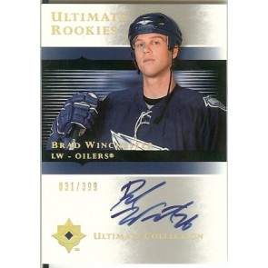 2005-06 Upper Deck Ultimate Brad Winchester Autograph Rookie 031/399