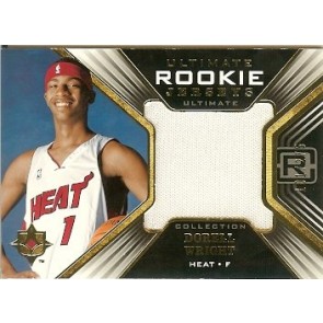 2004-05 Upper Deck Ultimate Dorell Wright Ultimate Rookie Jersey 101/275