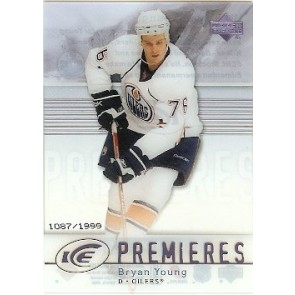2007-08 Upper Deck Ice Bryan Young Ice Premieres Rookie 1087/1999