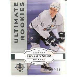 2007-08 Upper Deck Ultimate Bryan Young Ultimate Rookies 308/499