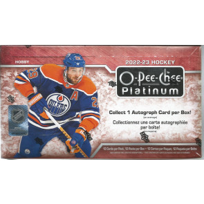 2022-23 Upper Deck O-Pee-Chee Platinum Hockey Hobby Box - AVAILABLE IN STORE ONLY - VISIT STORE OR CALL FOR PRICING **BEST PRICE** 